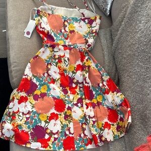 Vibrant Floral Dress…New with tags